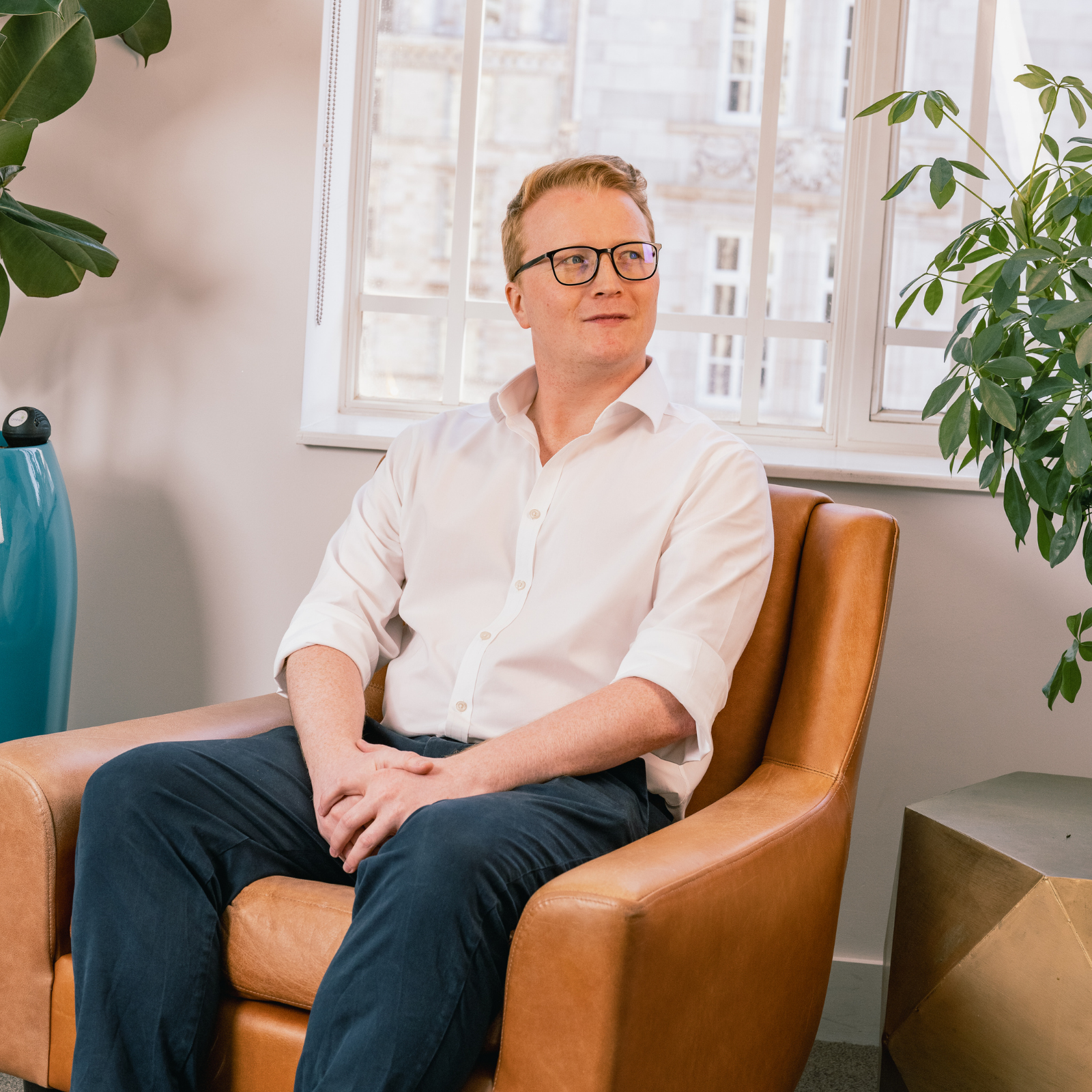 Headshot of James Rawcliffe, Partner at Erevena